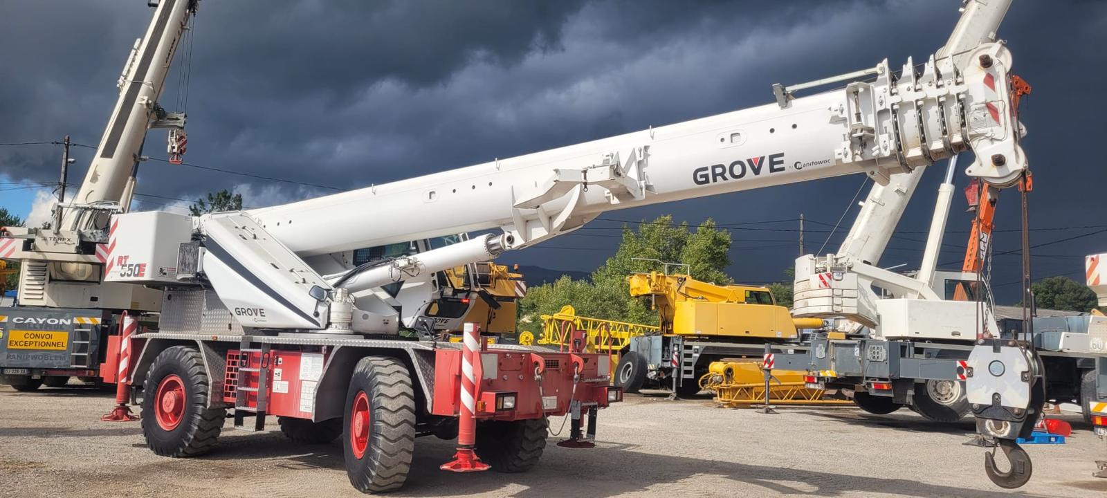 D'occasion 2016 Grove RT 550 E