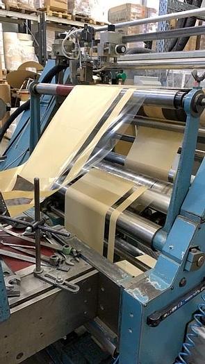 Used HOLWEG RS 21 BAG MACHINE WITH 6 COLOR FLEXO PRINT UNIT