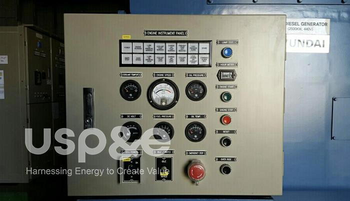 2.5 MW 2011 New MTU 20V4000G43 Diesel Generator Sets