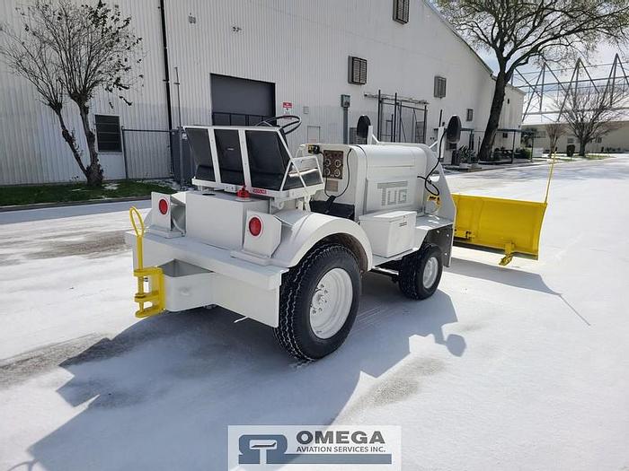 Used 1996 TUG MA-30 Baggage Tractor Snow Plow. Meyer Snow Plow