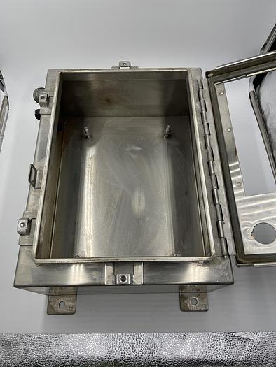 Used Stainless Steel box 16”x12”x8”