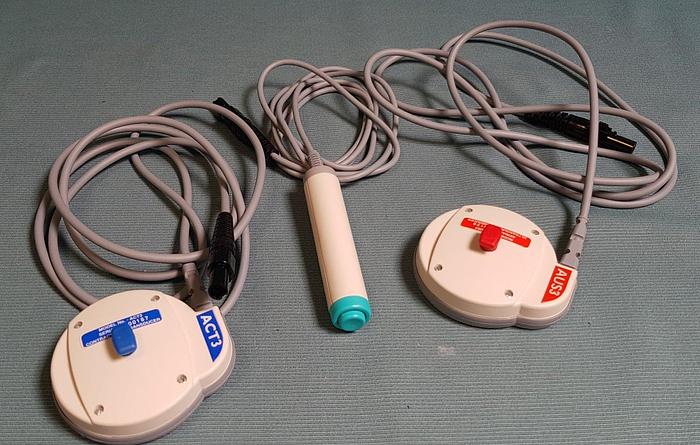 Used Huntleigh Diagnostics Dopplex Assist Range+ACT3 AUS3 Ultraschalltransducer träger ohne Speicherkarte