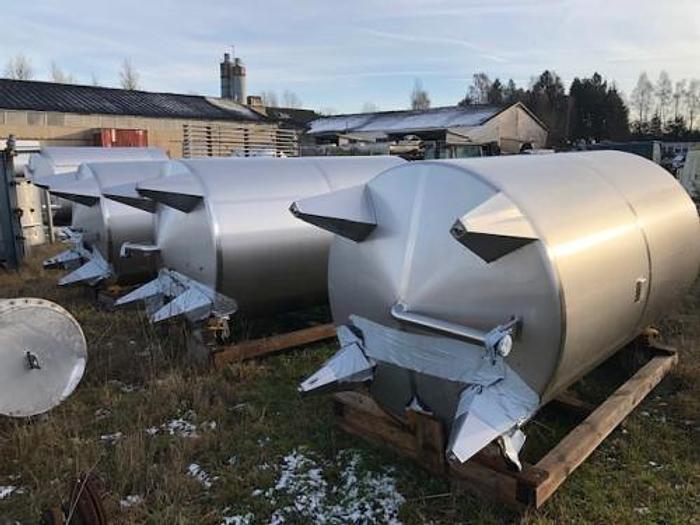 Brugt 5300 liters opretstående rustfrie NYE tanke