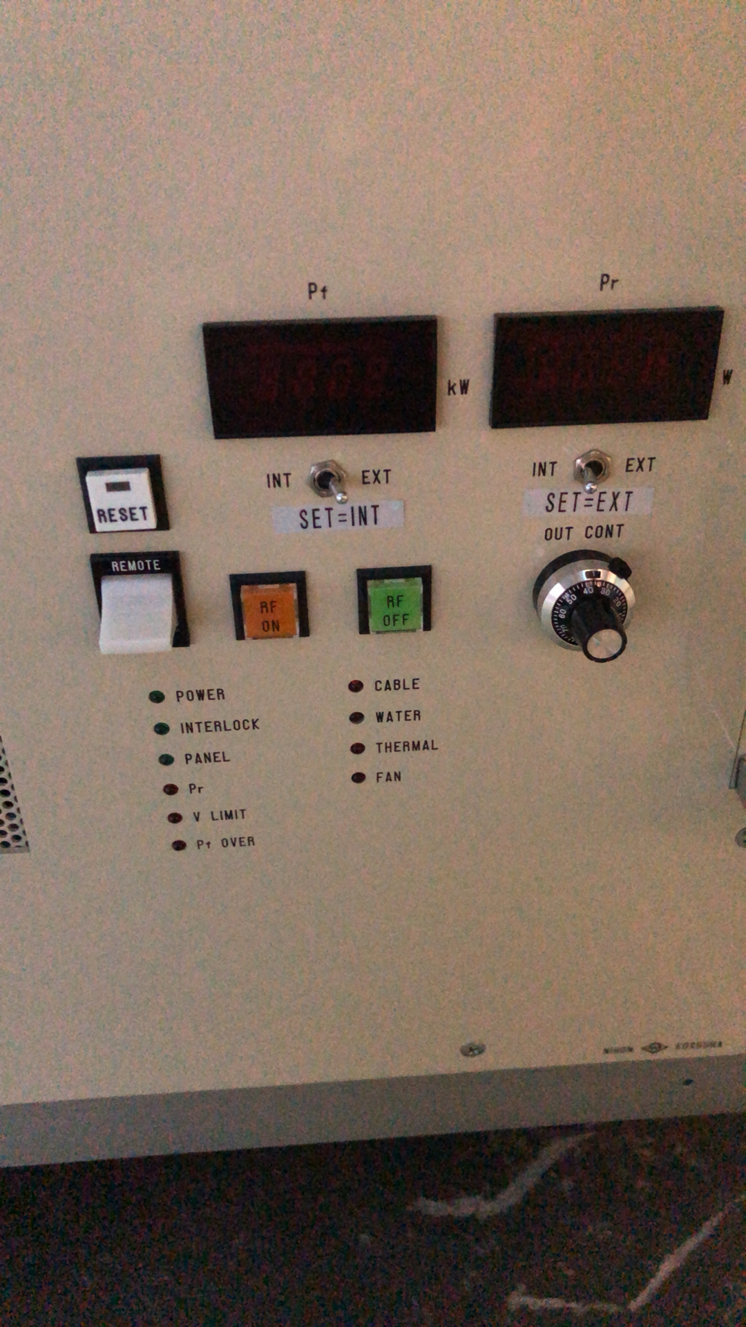 Used Hitachi M-712 Plasma Etcher PSU for Chamber Qty 2 Available