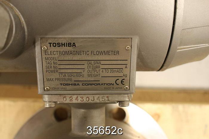 Used Toshiba LF404FFAB211AAB 4" Magnetic Flow Tube #35652
