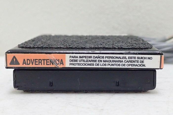 Used Linemaster T-91-S Treadlite II Momentary Foot Switch / Pedal 74994531284