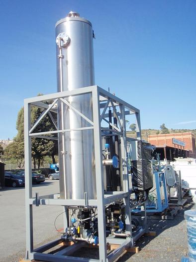 Used Scrubber, Solvent Recovery, 600 CFM, S/st, Chiller, Carbon, #C737471
