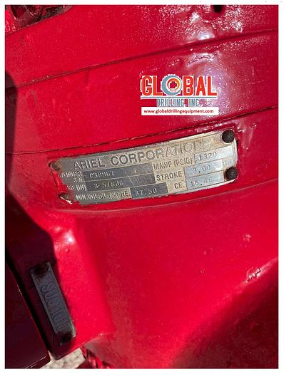 Used Item 0598 : Sullair 1350CFM / 350PSI Air Compressor & Ariel JGA-2 2-Stage Booster Combination