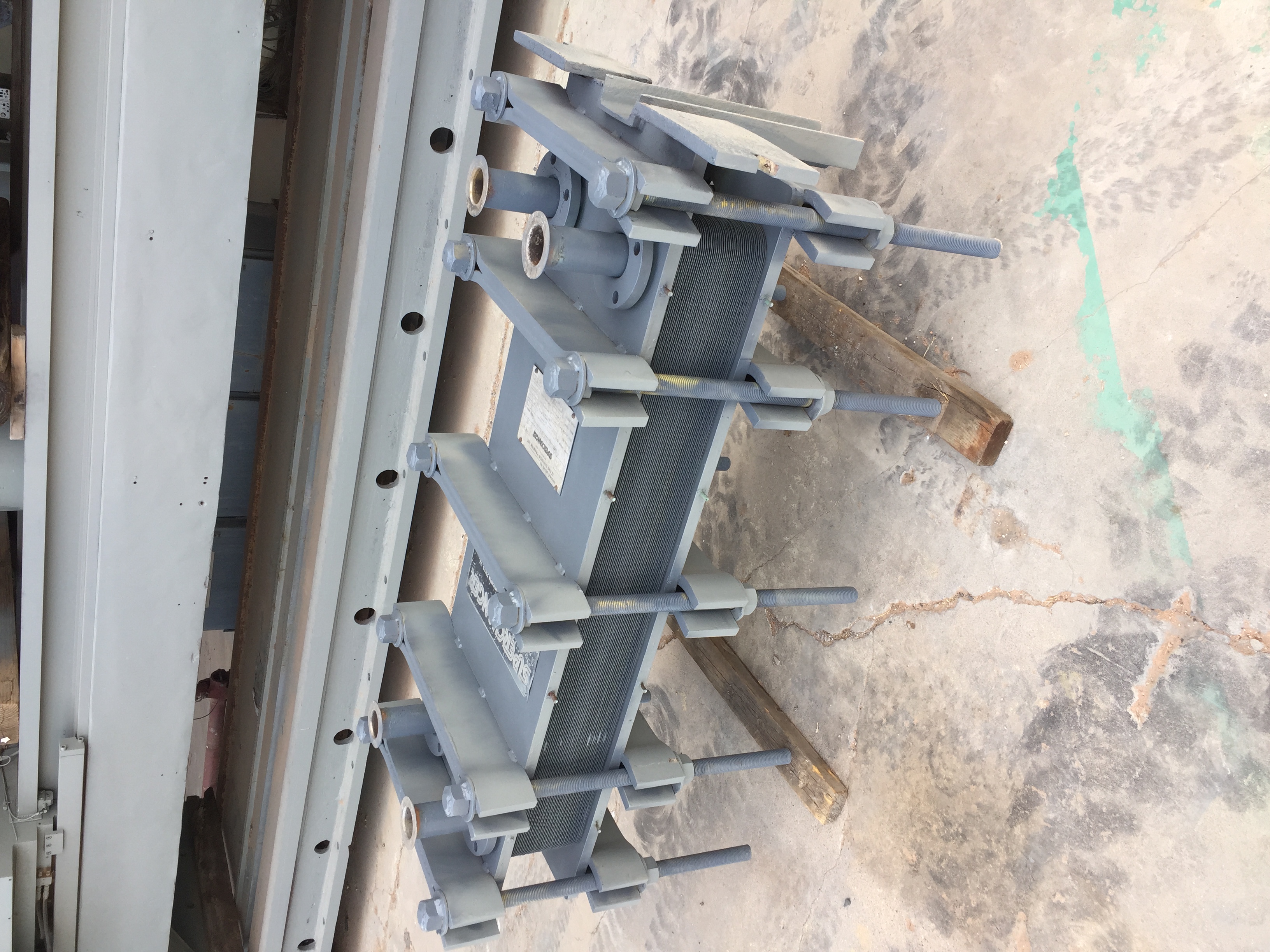 Used Plate Type Heat Exchanger