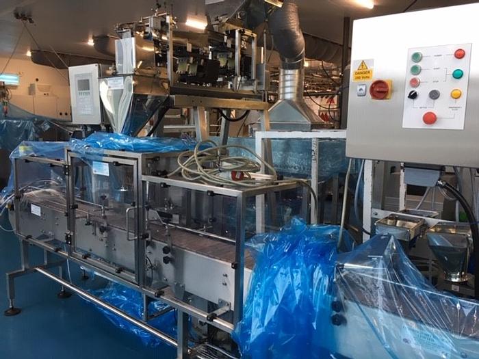JAR FILLING LINE Previously used for chocolate/confectionery