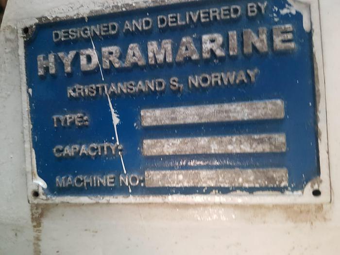 Used Hydramarine Telescope Jib crane HMC 1077 LT 30