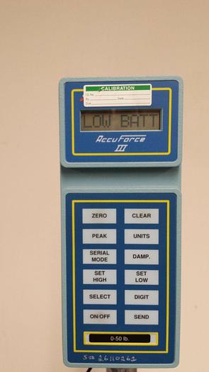 Used Ametek Accuforce III Pull Tester in excellent condition!