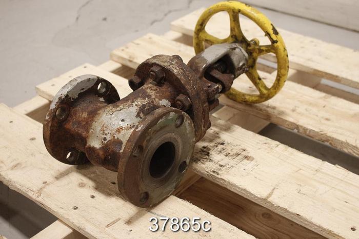 Used Crane 2" Outside Stem And Yoke Gate Valve #37865