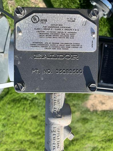 Used Tank, 2,000 Gallon, 316L Stainless Steel, UL 142, 5' X 14', Agitated #S743622