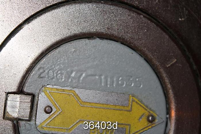 Used Spencer Johnson Spreader Roll, 206" Roll Face, 7" Diameter, Unused #36403