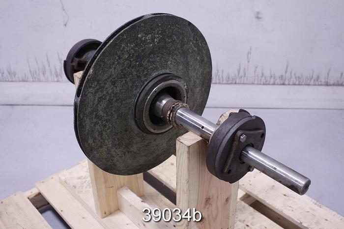 Used Goulds 3405 M Pump Rotating Assembly, 4x6x17 #39034