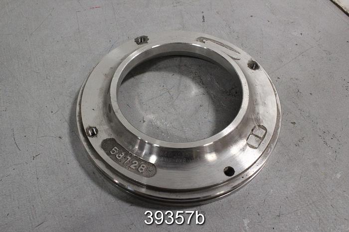 Used Goulds 3175 S 6x8x12 Pump Suction Side Plate #39357