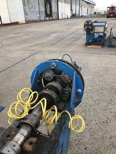 Used 54" R & K   MDL.  SRW 1 CANTILEVER  DUPLEX COUNTER ROLL REWINDER