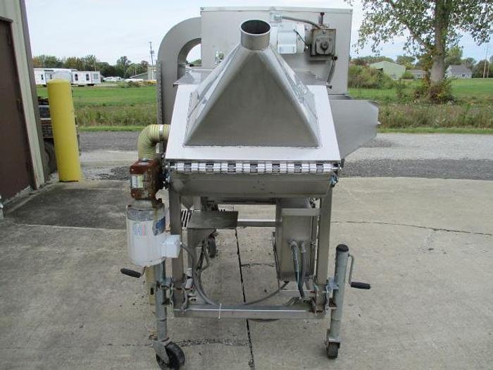 Used Breading Applicator, 24" wide, paddle return