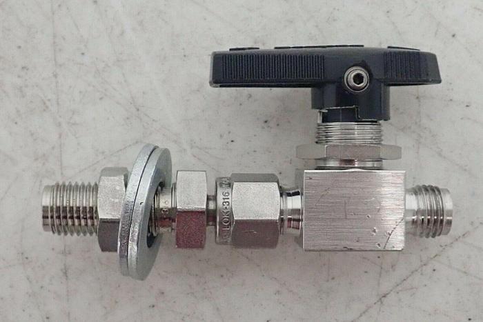 Used Swagelok SS-42GS4 Ball Valve with 316 Fitting