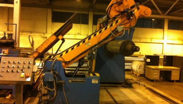Used 72´´ x 50,000 Lbs. Bradbury Coil Breakdown Line (Used)