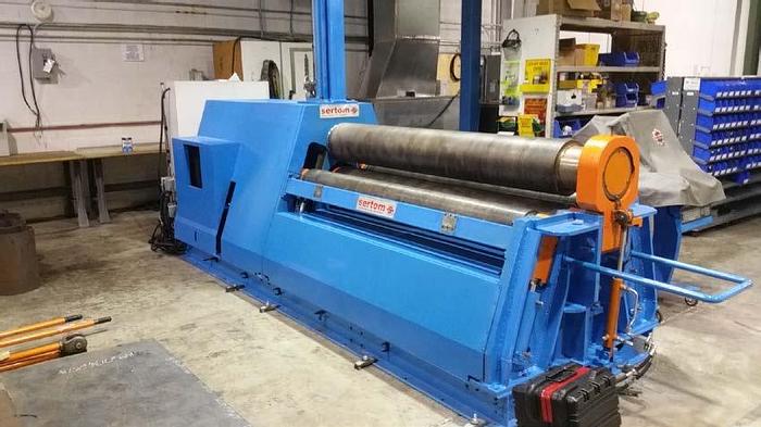 Used 2014 Sertom-RIMI CNC 4 Roll Bending Machine 4RV BULL 20-14