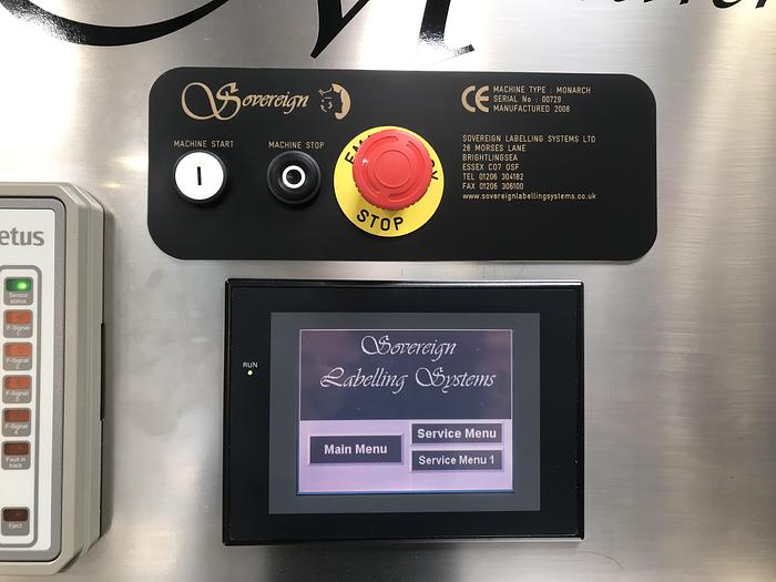 Used Sovereign Monarch Wrap Labeller