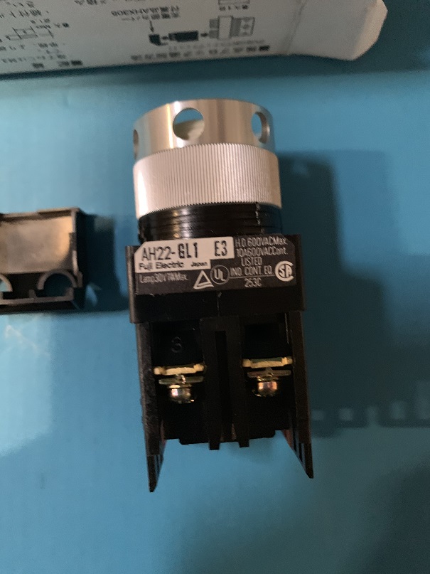 Used Fuji Electric Command Switch AH22-GL1