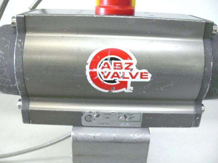 Used ABZ 130DA Pneumatic Actuator Valve 150 PSI Max
