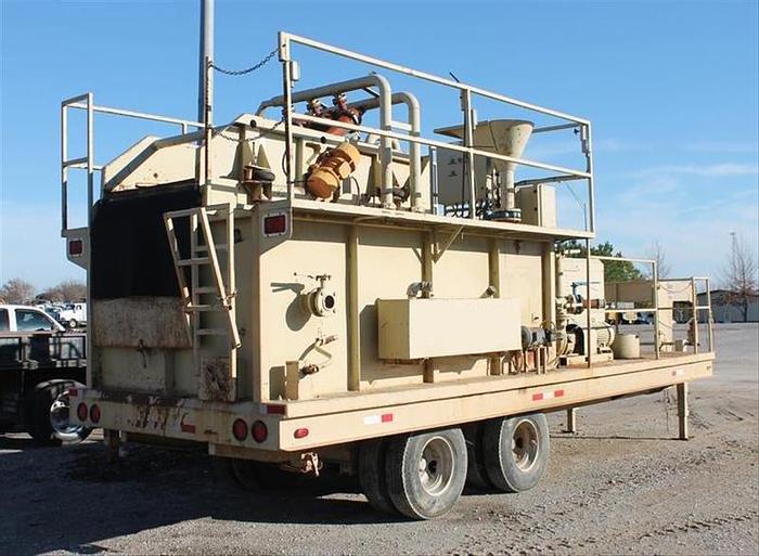 Used 1999 Tulsa Rig Iron MSC-325 Mud Mixing System