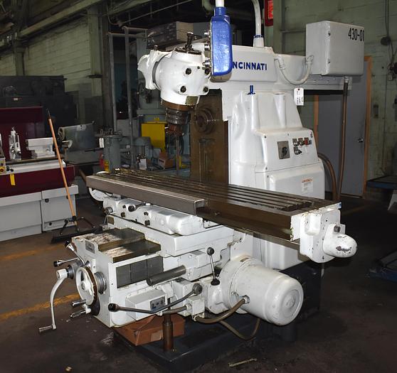 Used 310-14 CINCINNATI-MILACRON "CINEDO" UNIVERSAL HORIZONTAL MILL w/I.O.S. & DIGITAL READOUTS