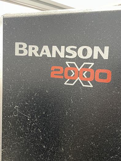 Used Branson S40 Rotary 2000X Ultrasonic Welder System 20:4.0 4000W New 2020 with 6 Position Camco Indexer