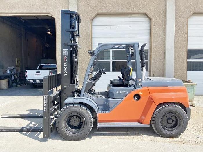 Used 2020 Toyota Rough Terrain Large Capacity Forklift