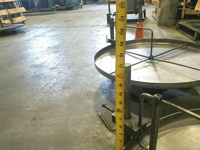 Used 30" Stock Reel Metal Material Strip Payoff Stamping M