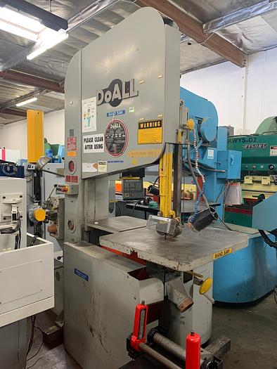Used 35" x 20", DOALL, ZW-3620 ZEPHYR, 1987 HIGH SPEED, 50-5200 FPM, BLADE WELDER Our stock number: 5570