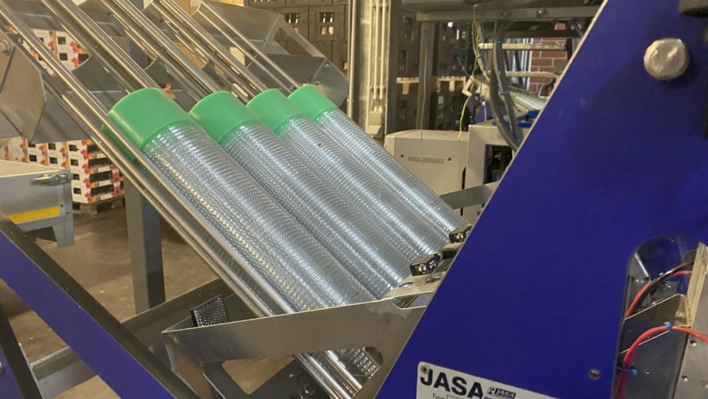 Used Full Jasa ishida weighing shaker line