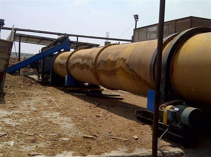 Used 6' x 50' Xuzhou Orient Single Pass Dryer