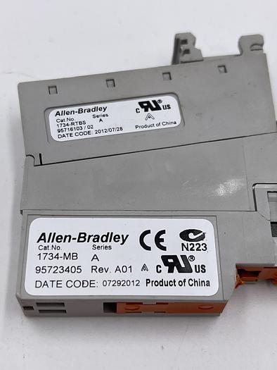 Used Allen-Bradley 1734-MB Ser A, 1734-RTBS Ser A 