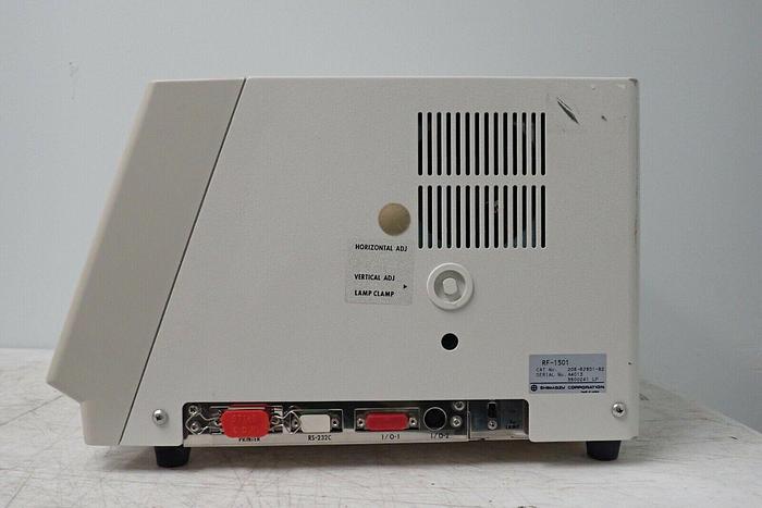 Used Shimadzu RF-1501 206-62901 Spectrofluorophotometer with Manual