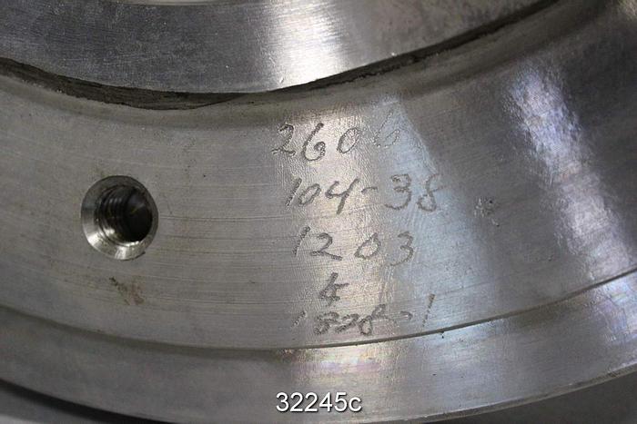 Used Goulds 3175 14" Stainless Steel Suction Plate #32245