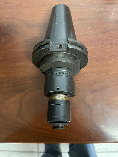 Used SANDVIK VARILOCK 391.80-0150 100 TAPPING ADAPTER ON SANDVIK CAT 50 A 390.45-50 50 040M