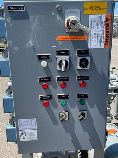 Used Domestic Water Pump Skid System