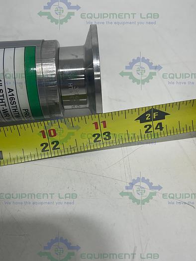 Used Sani-Tech  STHT-R-WR-1000 23" Silicone Hose w/ 1" Sanitary Fitting