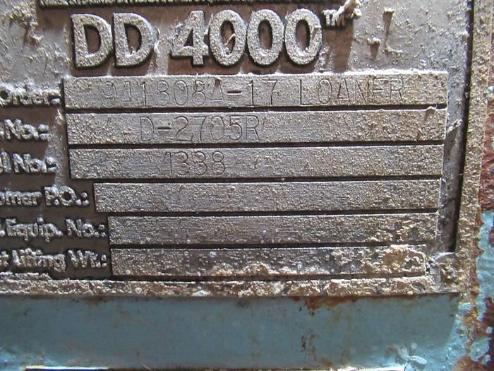 Used 38" BELOIT  MDL. 4338 DD 4000 REFINER