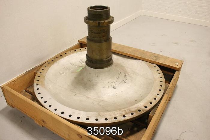 Unused Beloit 60" Diameter Dryer Can Head, Drive Side #35096