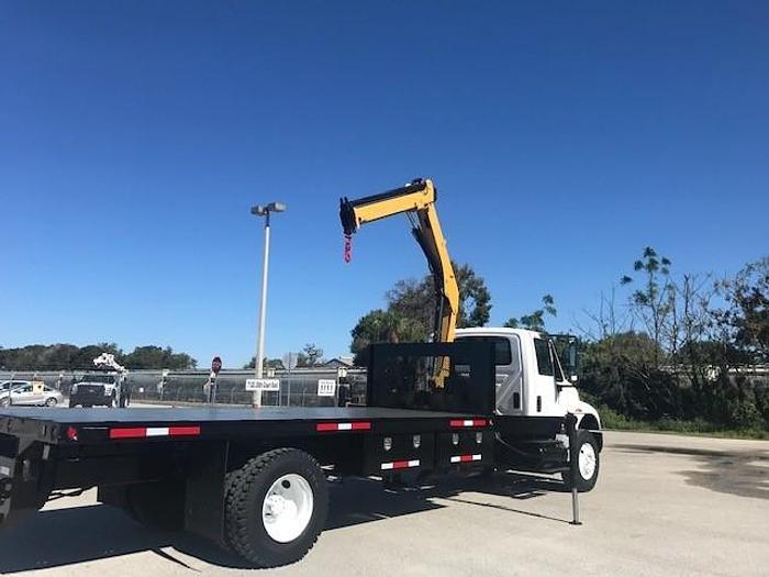 Used 2009 International 4400 Flatbed IMT 7-51K2 Knuckle Boom Truck - C58134