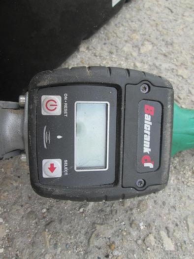 Used Balcrank Oil Hose Reel With Digital Meter