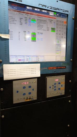 Used KIEFEL COMPEX 80SA/27D Monolayer blown film complete line for LDPE and HDPE