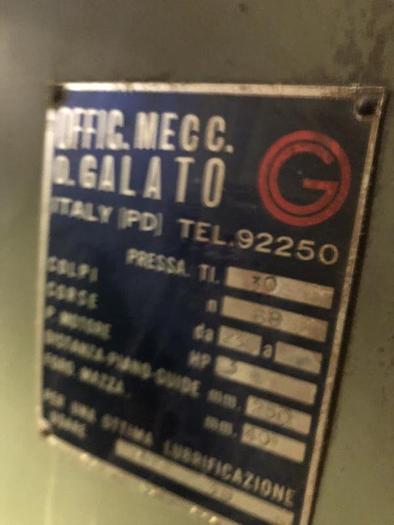 Usato PRESSA GALATO 30 TON