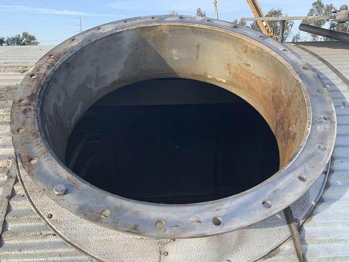 Used Tank, 6,000 Gallon, 316 Stainless Steel, UL 142, 7'6" x 18', Agitated #S743621